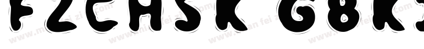 FZCHSK GBK1 0字体转换